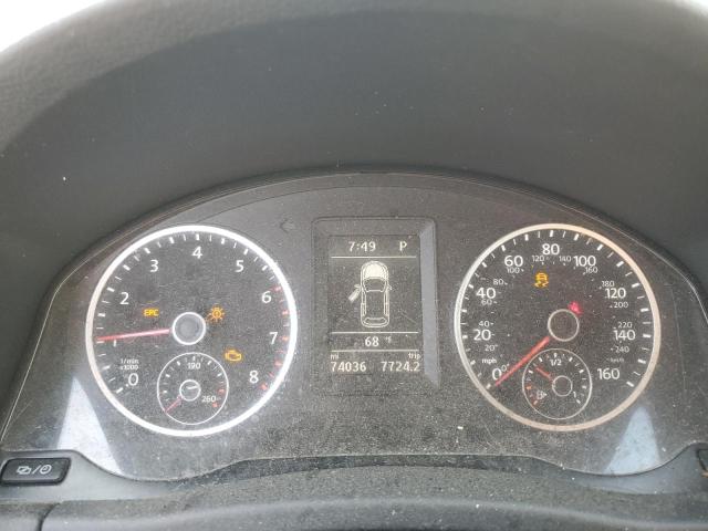 WVGBV7AX1HW512613 - 2017 VOLKSWAGEN TIGUAN S SILVER photo 9