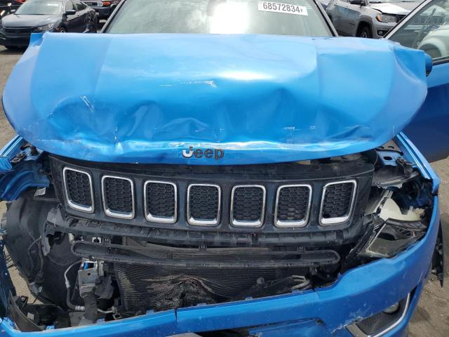 3C4NJDCB2JT329066 - 2018 JEEP COMPASS LIMITED BLUE photo 12