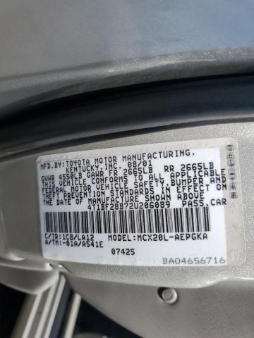 4T1BF28B72U206089 - 2002 TOYOTA AVALON XL 银色 照片 13