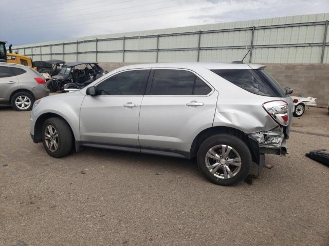 2GNFLEEK0G6125761 - 2016 CHEVROLET EQUINOX LS GRAY photo 2