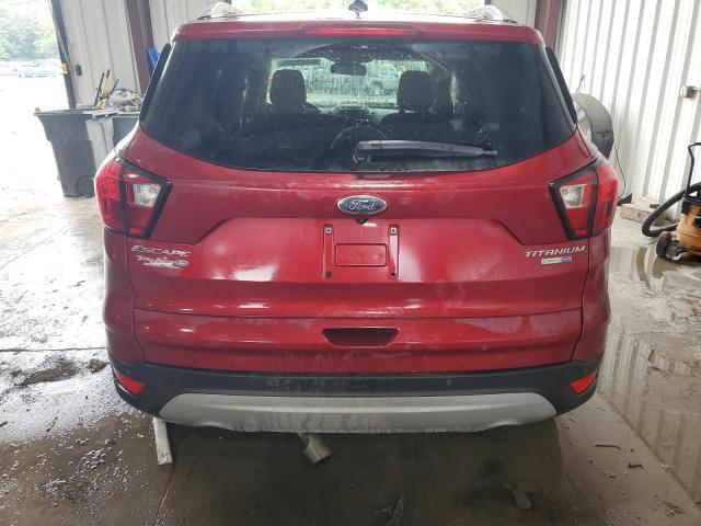 1FMCU9J98KUA78326 - 2019 FORD ESCAPE TITANIUM წითელი ფოტო 6