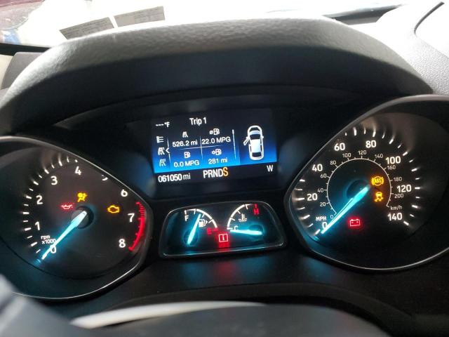 1FMCU9J98KUA78326 - 2019 FORD ESCAPE TITANIUM წითელი ფოტო 9