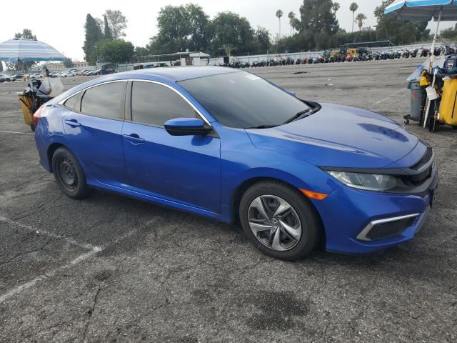 2HGFC2F67MH512561 - 2021 HONDA CIVIC LX BLUE photo 4