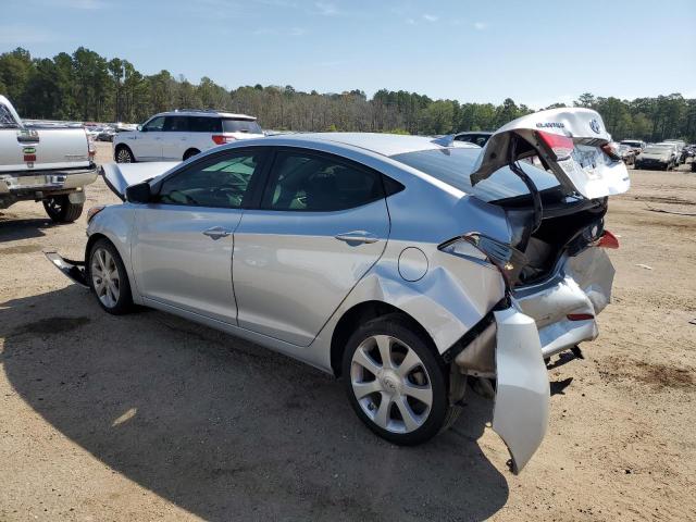 5NPDH4AE1BH075632 - 2011 HYUNDAI ELANTRA GLS SILVER photo 2