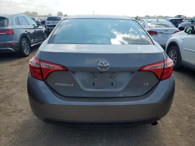 2T1BURHE6HC881614 - 2017 TOYOTA COROLLA L GRAY photo 6
