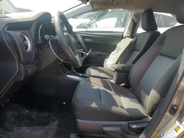 2T1BURHE6HC881614 - 2017 TOYOTA COROLLA L GRAY photo 7