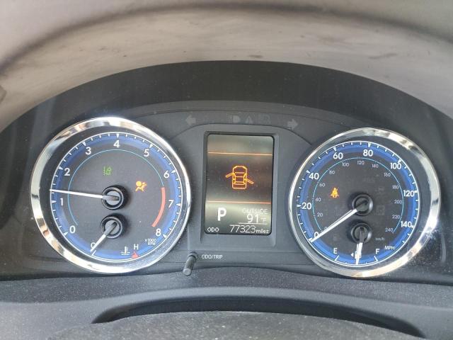 2T1BURHE6HC881614 - 2017 TOYOTA COROLLA L GRAY photo 9