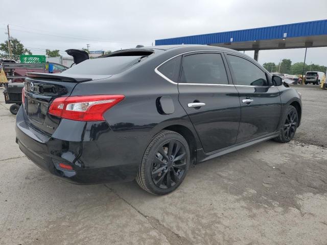 3N1AB7AP2JY314567 - 2018 NISSAN SENTRA S შავი ფოტო 3