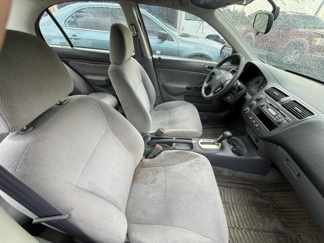 1HGES16501L062850 - 2001 HONDA CIVIC LX BLACK photo 5