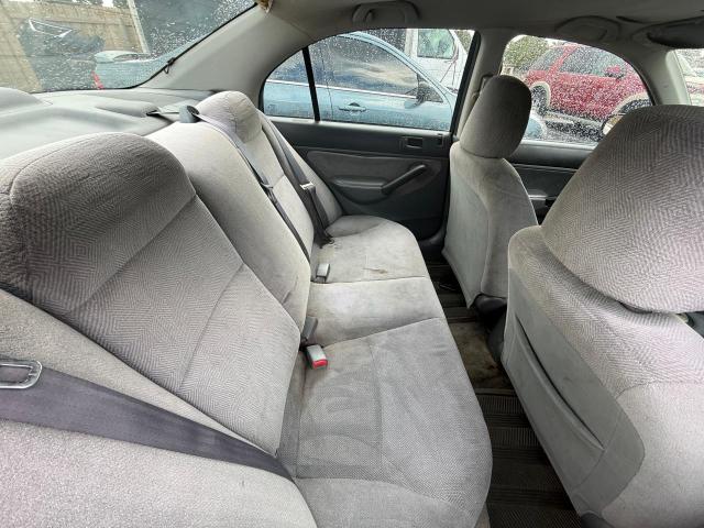 1HGES16501L062850 - 2001 HONDA CIVIC LX BLACK photo 6
