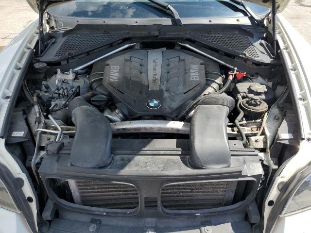 5UXFG8C51CLZ97149 - 2012 BMW X6 XDRIVE50I WHITE photo 11