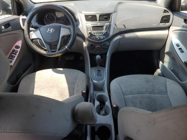 KMHCT4AE0FU923002 - 2015 HYUNDAI ACCENT GLS BLACK photo 8