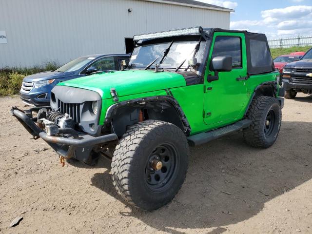 1J4AA2D11AL160379 - 2010 JEEP WRANGLER SPORT GREEN photo 1