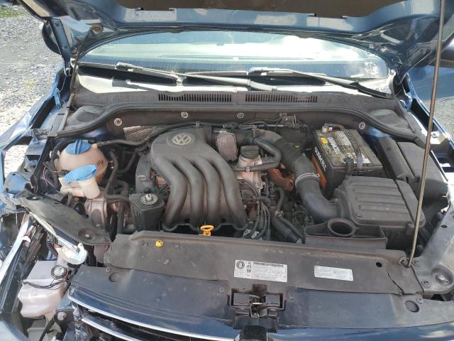 3VW2K7AJXFM237133 - 2015 VOLKSWAGEN JETTA BASE BLUE photo 11