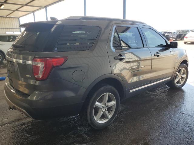 1FM5K8DH1HGD21140 - 2017 FORD EXPLORER XLT გრაფიტი ფოტო 3