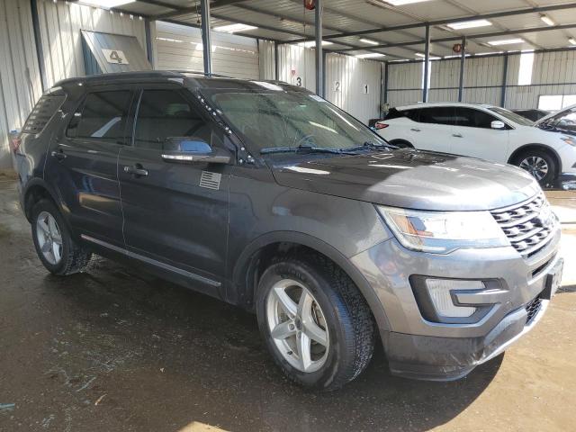 1FM5K8DH1HGD21140 - 2017 FORD EXPLORER XLT გრაფიტი ფოტო 4