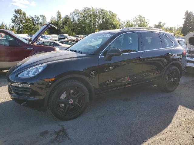 WP1AE2A2XCLA90907 - 2012 PORSCHE CAYENNE S HYBRID BLACK photo 1