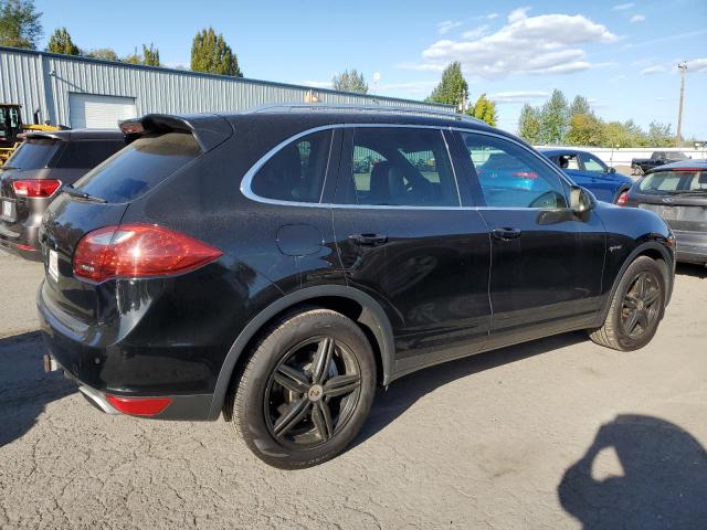 WP1AE2A2XCLA90907 - 2012 PORSCHE CAYENNE S HYBRID BLACK photo 3