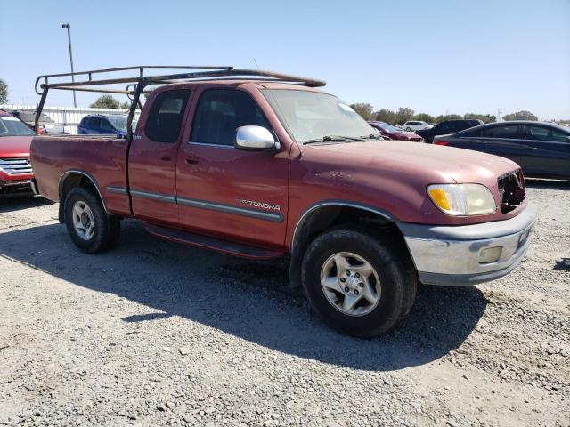 5TBRT3419YS003130 - 2000 TOYOTA TUNDRA ACCESS CAB Червоний фото 4