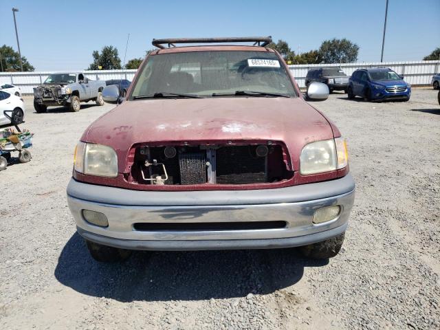 5TBRT3419YS003130 - 2000 TOYOTA TUNDRA ACCESS CAB Червоний фото 5