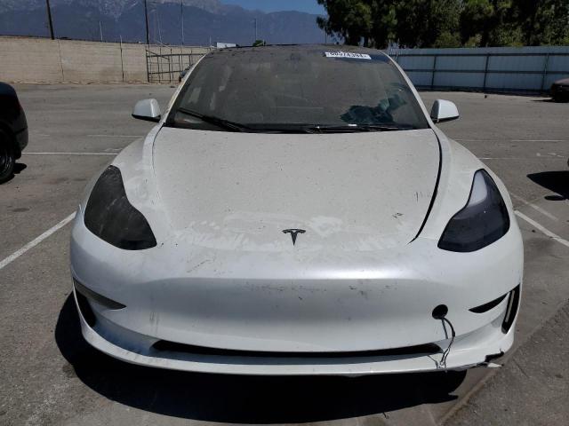 5YJ3E1EA8PF517449 - 2023 TESLA MODEL 3 WHITE photo 5