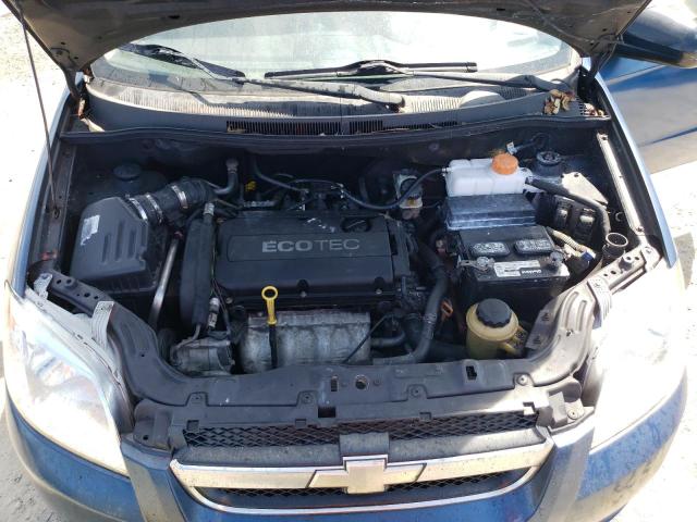 KL1TD5DE8BB230372 - 2011 CHEVROLET AVEO LS 蓝色 照片 11