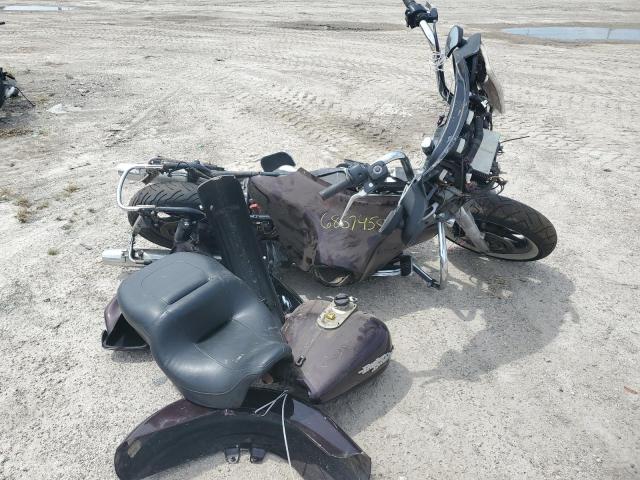 1HD1KBW116Y709524 - 2006 HARLEY-DAVIDSON FLHXI PURPLE photo 2