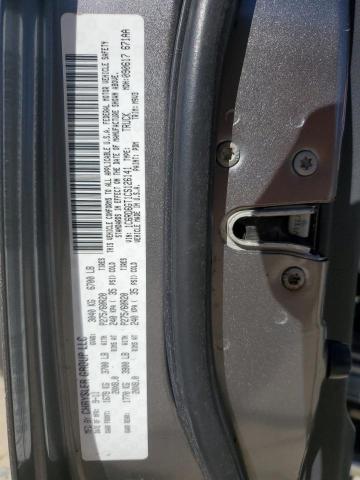 1C6RD6GT1CS126141 - 2012 DODGE RAM 1500 SLT Szary zdjęcie 12