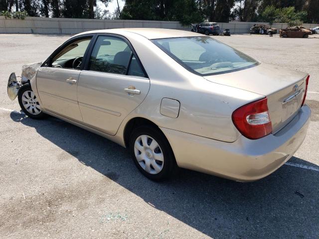 4T1BE32K83U144298 - 2003 TOYOTA CAMRY LE TAN photo 2