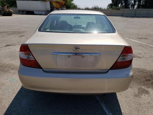 4T1BE32K83U144298 - 2003 TOYOTA CAMRY LE TAN photo 6