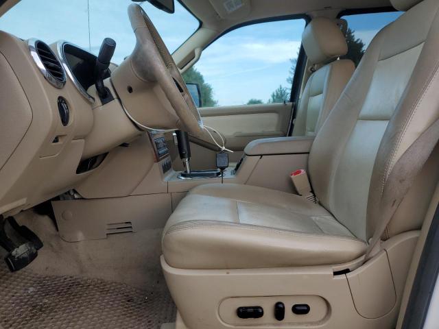 1FMEU74868UA15508 - 2008 FORD EXPLORER EDDIE BAUER თეთრი ფოტო 7