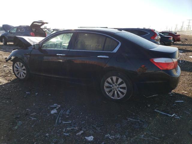 1HGCR3F89EA023328 - 2014 HONDA ACCORD EXL BLACK photo 2