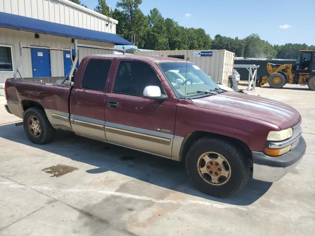 2GCEC19V7Y1253642 - 2000 CHEVROLET SILVERADO C1500 BURGUNDY photo 4