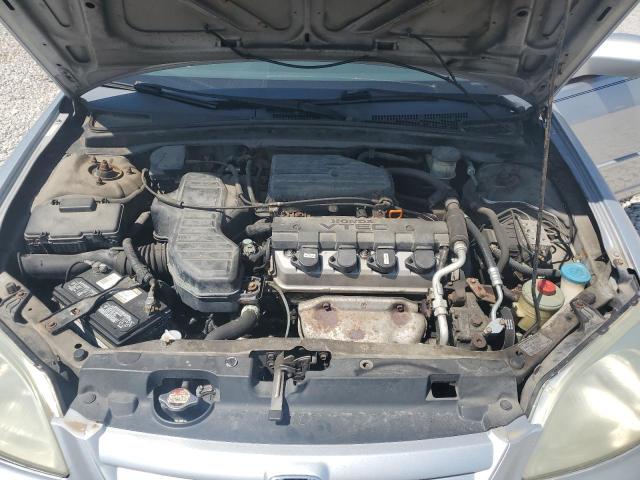 2HGES26742H510724 - 2002 HONDA CIVIC EX SILVER photo 11