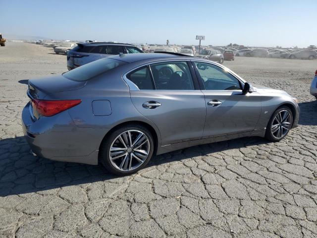 JN1BV7AP7FM331211 - 2015 INFINITI Q50 BASE Gümüş foto 3