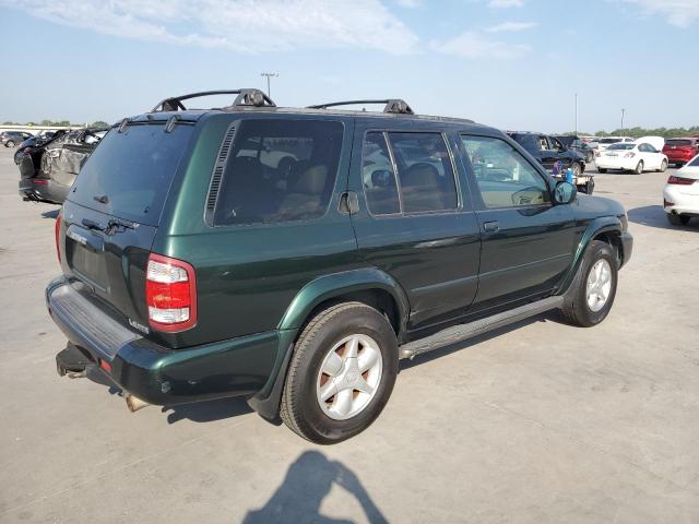 JN8DR07X01W506327 - 2001 NISSAN PATHFINDER LE 绿色 照片 3
