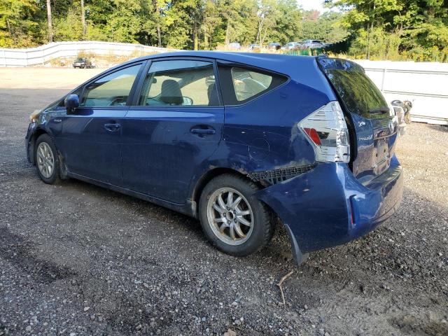 JTDZN3EU7D3215420 - 2013 TOYOTA PRIUS V BLUE photo 2