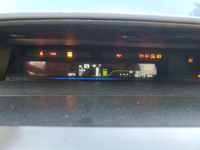 JTDZN3EU7D3215420 - 2013 TOYOTA PRIUS V BLUE photo 9