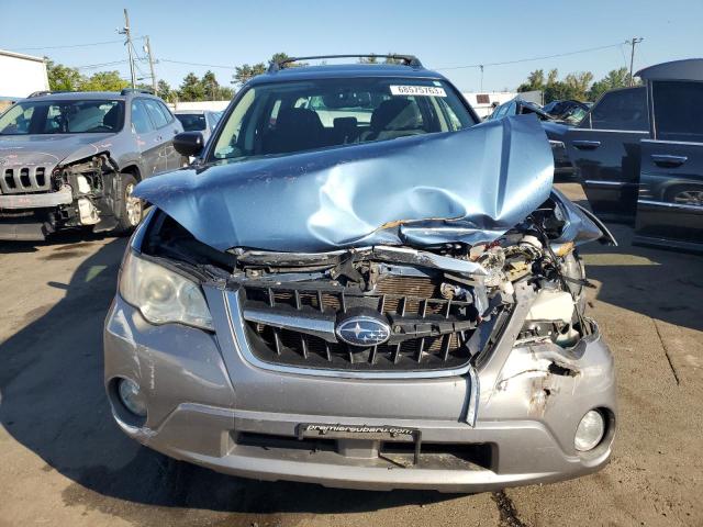 4S4BP61C197340550 - 2009 SUBARU OUTBACK 2.5I BLUE photo 5