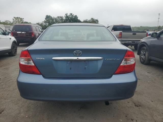 4T1BE32K54U904771 - 2004 TOYOTA CAMRY LE ლურჯი ფოტო 6