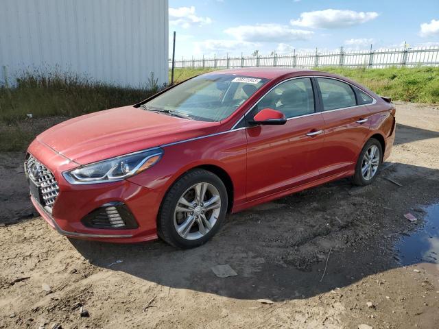 5NPE34AF3KH786602 - 2019 HYUNDAI SONATA LIMITED RED photo 1