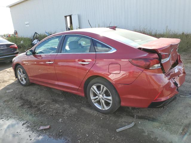 5NPE34AF3KH786602 - 2019 HYUNDAI SONATA LIMITED RED photo 2