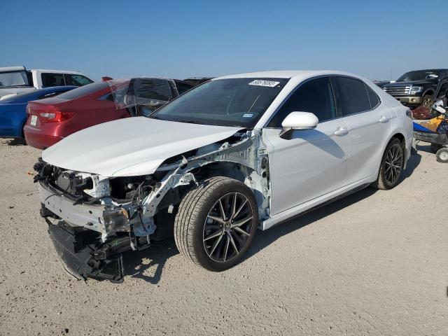 4T1G11AK2PU784505 - 2023 TOYOTA CAMRY SE NIGHT SHADE WHITE photo 1