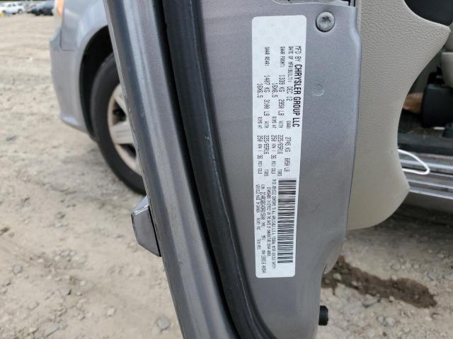 2C4RDGBG4DR615600 - 2013 DODGE CARAVAN SE GRAY photo 13