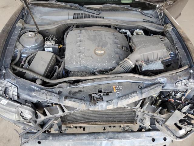 2G1FC1E3XD9156707 - 2013 CHEVROLET CAMARO LT BLUE photo 11