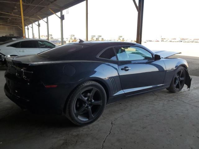2G1FC1E3XD9156707 - 2013 CHEVROLET CAMARO LT BLUE photo 3