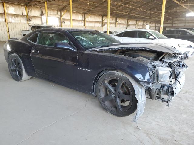 2G1FC1E3XD9156707 - 2013 CHEVROLET CAMARO LT BLUE photo 4