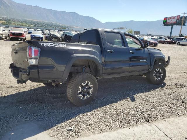 3TMCZ5AN1MM431993 - 2021 TOYOTA TACOMA DOUBLE CAB BLACK photo 3
