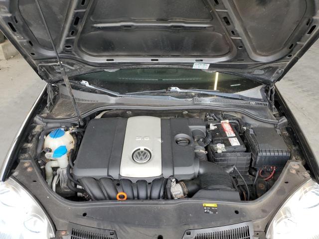 3VWEG71K97M185874 - 2007 VOLKSWAGEN JETTA WOLFSBURG 黑色 照片 11