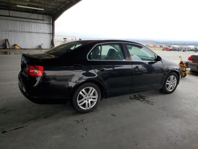 3VWEG71K97M185874 - 2007 VOLKSWAGEN JETTA WOLFSBURG 黑色 照片 3